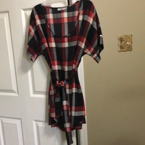 Checkered tunic